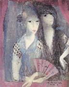 Marie Laurencin Two Spanish women painting